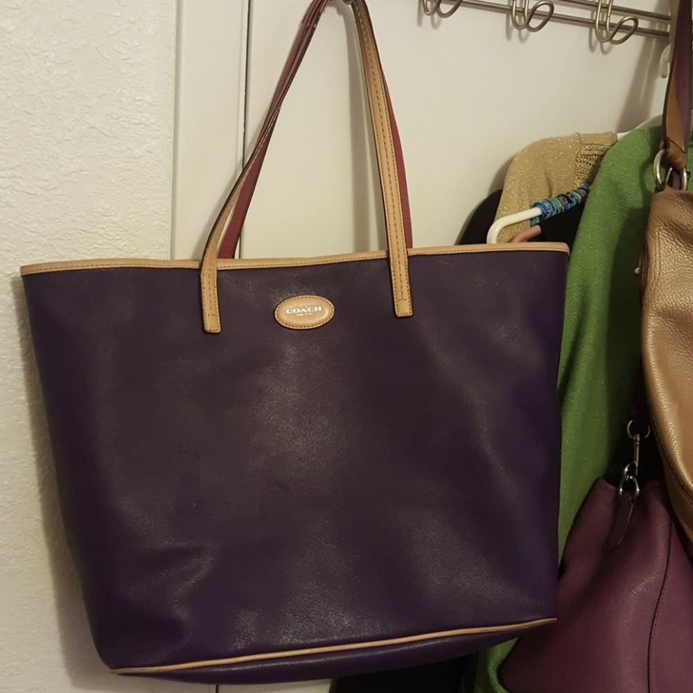 Coach large tote